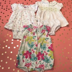 💕Floral Baby Girl Bundle 3-6m💕
